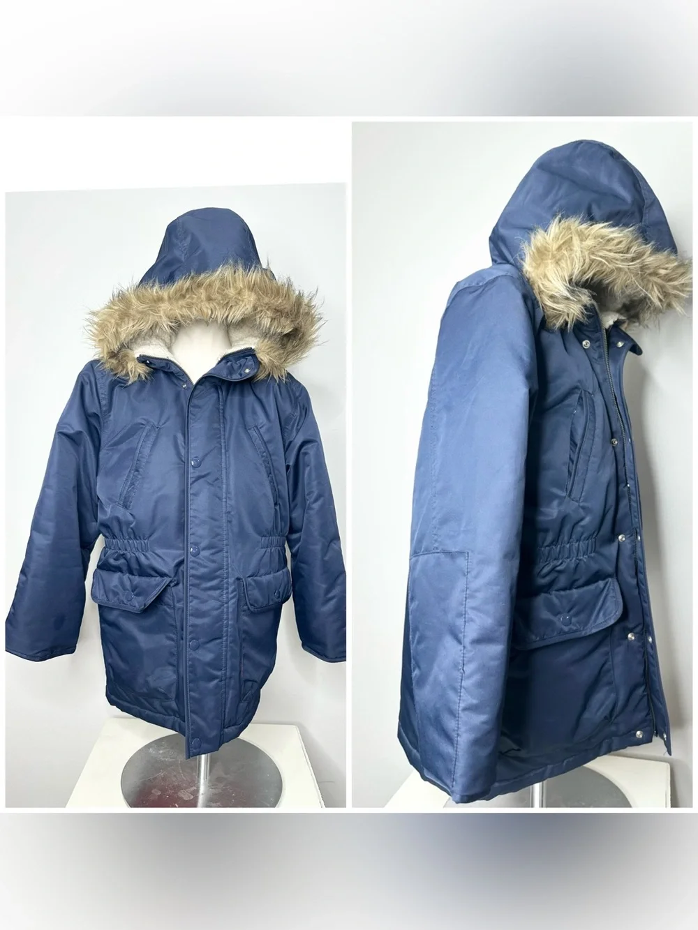 Children’s Place Boys Navy Jacket 10/12 - L